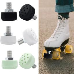 Substituição de Borracha Toe Stopper para patins, durável, ajustável, Stop Plug Block, acessórios de roda, 2pcs - Image 1