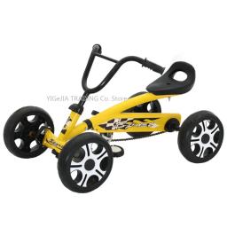 Go-Karts com rodas EVA para crianças pequenas, assento ajustável, pedal infantil, kart de 4 rodas - Image 1