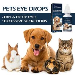 Universal Pet Eye Drops, Cães eficazes Dirt Drops, Eliminar a gota, Secura ocular, Gatos Higiene, Produtos limpos - Image 3