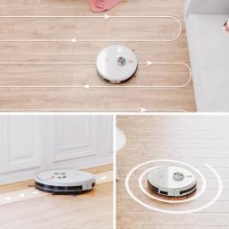 Robô aspirador de pó Neatsvor x600pro 6000pa molhado seco mop casa inteligente varrer poeira app wifi navegação a laser aspirador robô - Image 4