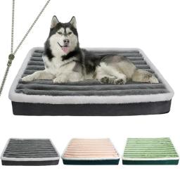 Colchão lavável para animais com zíper, Cama para cães, Almofada para dormir, Almofada para cães pequenos e médios, Removível - Image 1