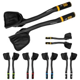 Full Carbon Fiber Road Bicycle Guiador, Aero Rest Bar, Barras de bicicleta TT, fosco, 3K - Image 1
