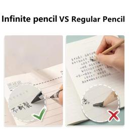 Nova tecnologia colorida ilimitada escrita lápis eterno sem tinta caneta lápis mágicos pintura suprimentos novidade presentes papelaria - Image 4