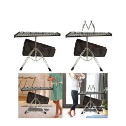 Professional 37 Note Glockenspiel com suporte ajustável, iluminação instrumento musical, metal xilofone sinos para meninos e meninas - Image 5
