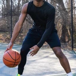T-shirt de mangas compridas de secagem rápida para homens, mangas compridas de um braço, compressão esportiva básica de basquete, ginásio fitness jogger, roupas corrida - Image 1