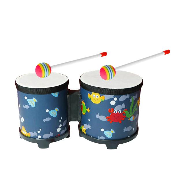 Tambor de mão africano de 5 a 6 polegadas para prática musical ideal para meninas