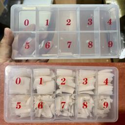 Dica Organizador de armazenamento do prego plástico transparente, Unhas Postiças, Jóias e Artesanato Beads, Container Case, Ideal para armazenar, 10-Seção - Image 1