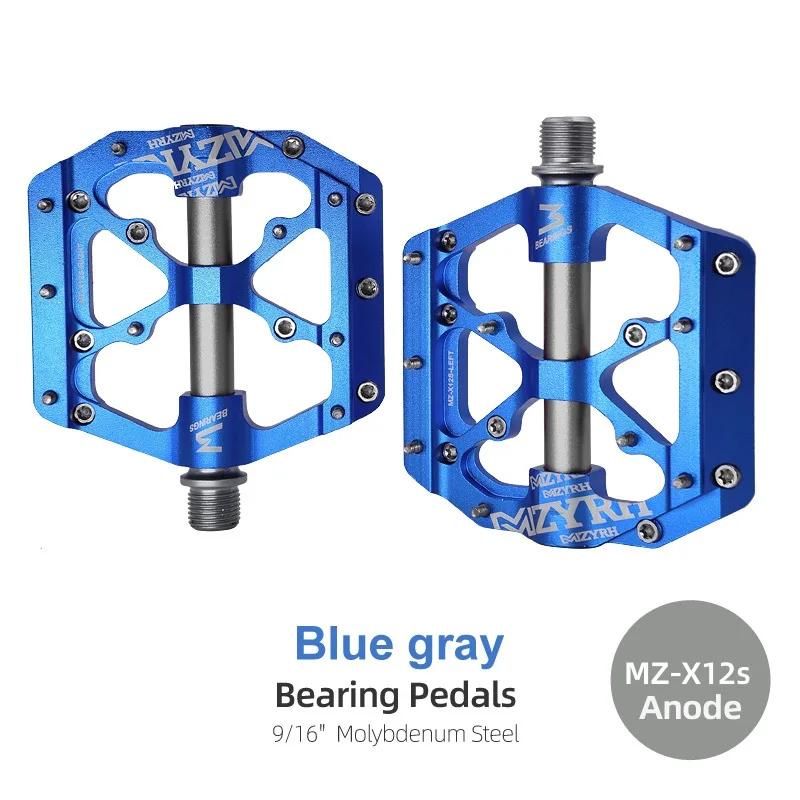 Pedais de bicicleta de 3 rolamentos ultraleve antiderrapante CNC BMX MTB Pedal de bicicleta de estrada Ciclismo Rolamento selado Pedais de bicicleta - Image 1