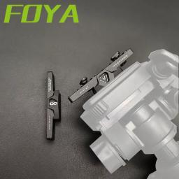 Gun Rest Rifle Holder para Caça, Mlok Tático, Tripé, Bipod, Monopod, Tiro Rack, Top Mount, 1/4 Anexo Rosca, PTZ e V Yoke - Image 3