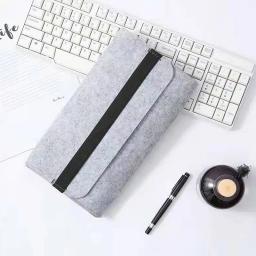 Teclado Saco de armazenamento para K380 Teclado sem fio, impermeável, Dustproof, lã macia, luva de feltro, teclado, Drop Shipping - Image 6