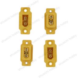 Conector macho montável com assento de fixação, conectores para Drone, acessórios modelo RC, série XT60, XT60BE-M, 10pcs - Image 5