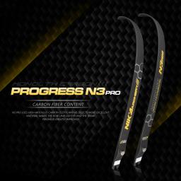 Arco com arco ILF membros, 100% fibra de carbono, peso 20-46LBS, arco e flecha, 68 "70'' @ 25H Pro N3, 1 par, mais novo - Image 3
