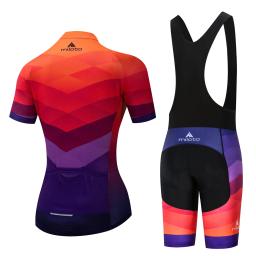 MILOTO Team Conjunto De Terno De Ciclismo Para Mulheres, Mountain Bike, Uniforme De Bicicleta De Estrada, 2023 - Image 2