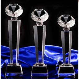 Diamante topos personalizado presente de negócios em branco cristal vidro acrílico prêmio troféu - Image 5