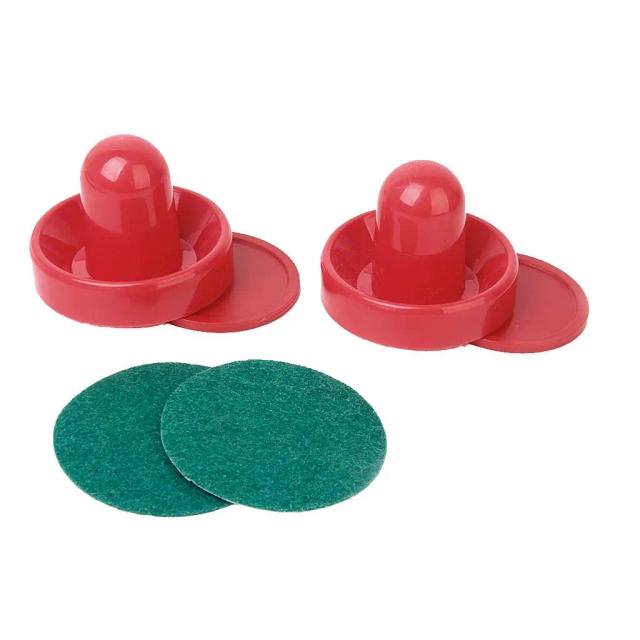 Conjunto Air Hockey 2 Discos e 2 Empurradores para Mesa