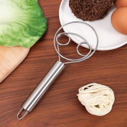 Batedor De Massa De Aço Inoxidável Para Cozinha, Misturador De Farinha, Ferramentas De Fabricação De Pão, Cozimento, Bolo, Pizza, 1-5PCs - Image 3
