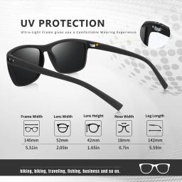 Óculos de sol polarizados NONOR masculinos óculos de sol leves com proteção UV400 para dirigir pesca golfe - Image 3