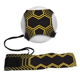 1 pçs instrutor de futebol chute jogar solo prática treinamento auxílio habilidades controle equipamentos ajustáveis sacos bola presente - Image 2