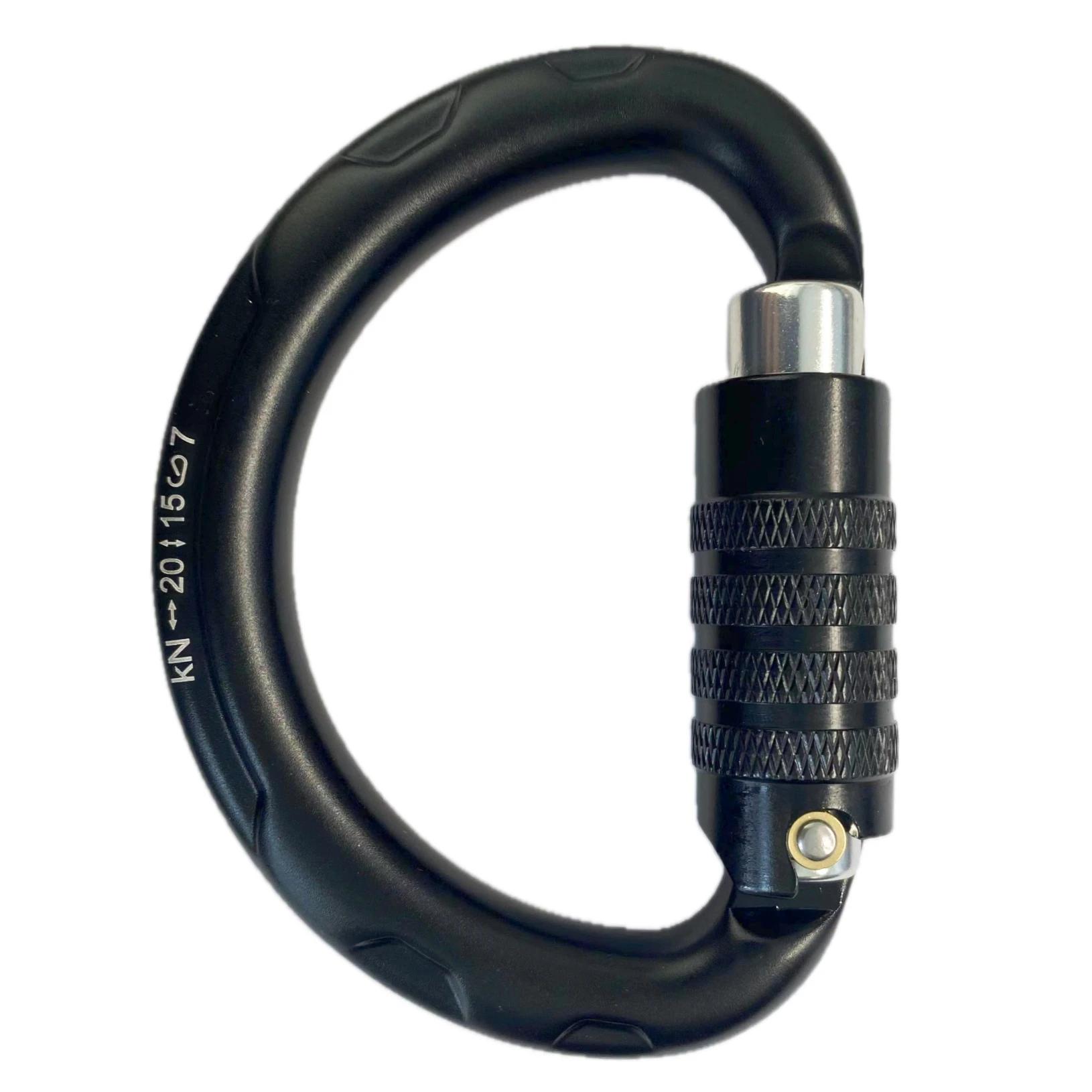 CLIWIZ-Marca Semi-circular Triplo Auto Lock Carabiners, Outdoor Montanhismo Escalada e Caving, Carga Rolamento Master Lock, CE, UIAA - Image 1