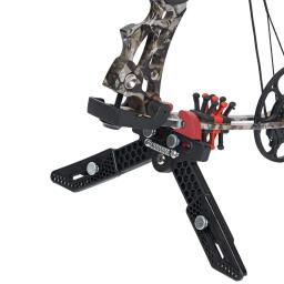 1pc arco composto de tiro com arco caça titular rack comprimento ajustável para arco e flecha tiro acessórios - Image 3