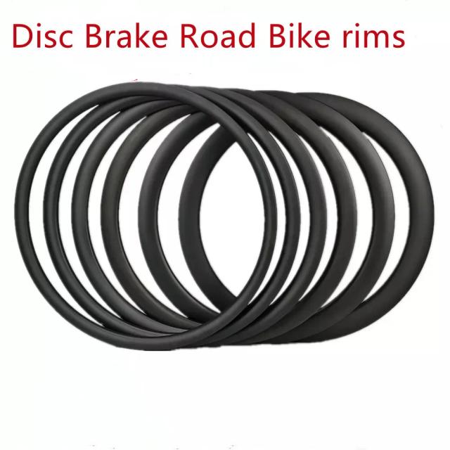 SNEWEE Aro de Carbono 700C Clincher Tubular 25mm Largura 30/35/45/50/60mm Profundidade
