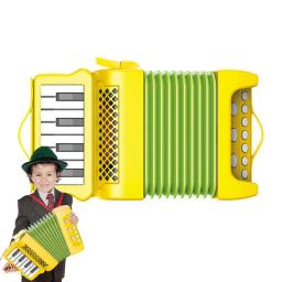 Crianças dos desenhos animados acordeão mini brinquedo instrumentos musicais crianças instrumento musical presentes educativos para crianças iniciantes - Image 1