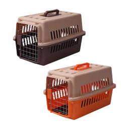 Hard Sided Pet Transport Cage, Pet Carrier Crate Box para Camping - Image 2