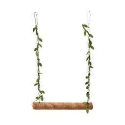 Gaiola para animais estimação, suporte para poleiro, balanço, papagaios, brinquedo pendurado, gaiola corda - Image 5