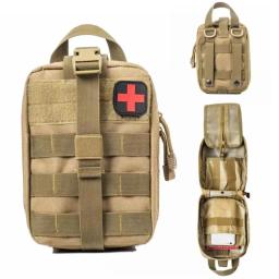 Kit de primeiros socorros de sobrevivência Container, impermeável Tactical cintura Pack, Viagem, Oxford, Escalada ao ar livre, Camping Equipment, Safe Bag - Image 3