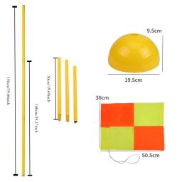 Sinal De Futebol Base De Injeção De Água, Bandeira De Pólo, Logo Bar, Sinal De Treinamento, Hastes De Marcador De Obstáculo, Treinamento De Futebol, Porta De Futebol - Image 4