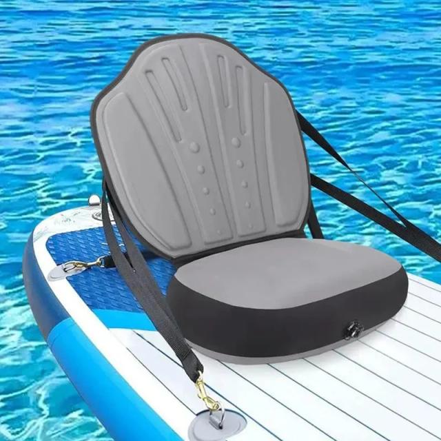 Assento Confortável para Caiaque e Paddleboard com Apoio Traseiro Impermeável em Oxford