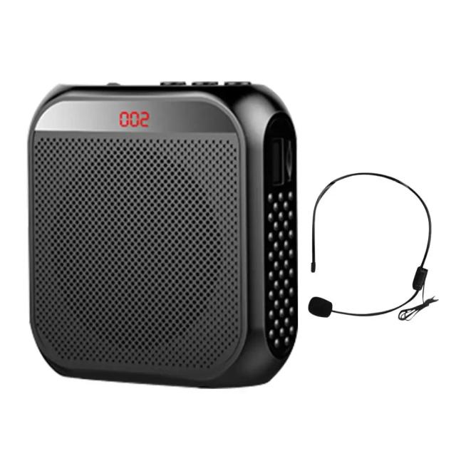 Alto-falante portátil 8W com microfone embutido - Ideal para professores, guias turísticos e reuniões