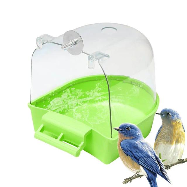 Banheira Papagaio para Gaiola de Periquito: Acessório Ideal para Banho e Higiene dos seus Aves Conure