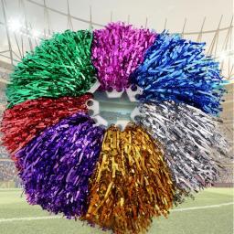 Dedo tipo Cheer Pom-poms para o bebê Gênero Revelar, Decoração para Casamento e Festa de Aniversário, Punho Colorido, Baby Shower - Image 1