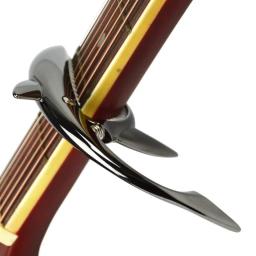 1pc tubarão guitarra capo zinco universal mudança rápida braçadeira para acessórios de instrumento musical acústico - Image 6