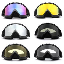 Óculos de esqui à prova de vento ciclismo motocicleta óculos anti-nevoeiro óculos de esqui snowmobile esporte ao ar livre neve snowboard óculos - Image 2