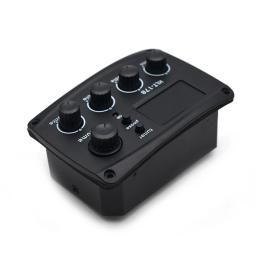 Captador de guitarra klt-17b, 4 bandas, acessórios para instrumentos musicais, folk, clássico, com sintonizador, relação 12 - Image 2