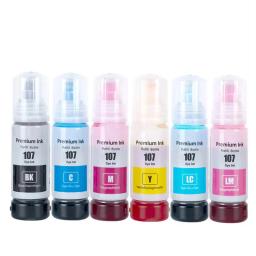1Set 107 Premium Recarga Tinta para Epson ET-18100 Impressora - Image 1
