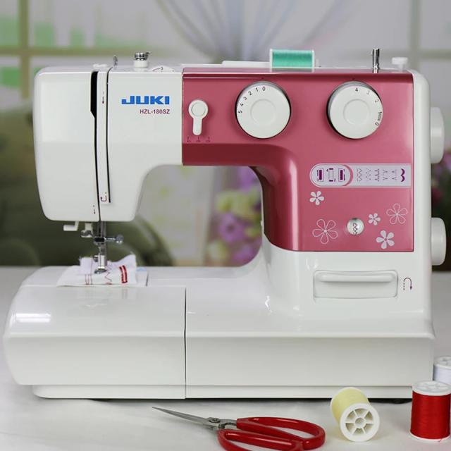 Máquina de Costura Elétrica Pesada e Overlock Multifuncional para Costura Doméstica