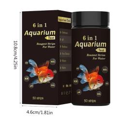 Tiras teste tanque peixes para vários parâmetros água Tiras teste aquário 6 1 - Image 6