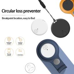 Rastreador GPS redondo para animais de estimação, dispositivo anti-perdido, dispositivo anti-perdido, localizador inteligente, localizador para crianças, bolsa, rastreamento de carteira, GPS 5.0 - Image 1