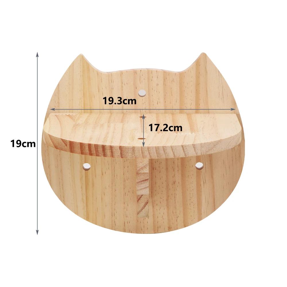 Wall Mounted Escalada Prateleira com Sisal Coçar e Ponte Passo Bed Móveis para Gatos, Prateleiras e Poleiros, Hammock - Image 1