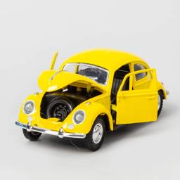 Modelo de carro clássico de liga retrô escala 1:32 diecast, simulação de veículo, decoração para crianças, presentes para meninos - Image 4