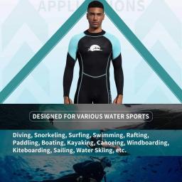 2mm neoprene ternos molhados de corpo inteiro wetsuit para mergulho mergulho surf natação canoagem em água fria volta cordão zíper - Image 3