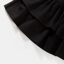 Algodão doce mini saias y2k elástico de cintura alta sólida dupla camada bolo saia coreano plissado retalhos lolita saia shorts novo - Image 5