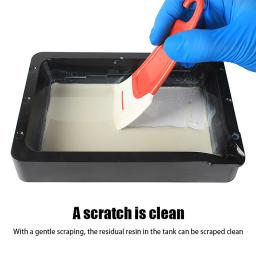 Silicone Espátula para Impressora 3D, Remoção de Resina, Ferramenta de Transferência de Resina, Um Must-Have, Acessórios Impressora 3D, 2PCs - Image 3