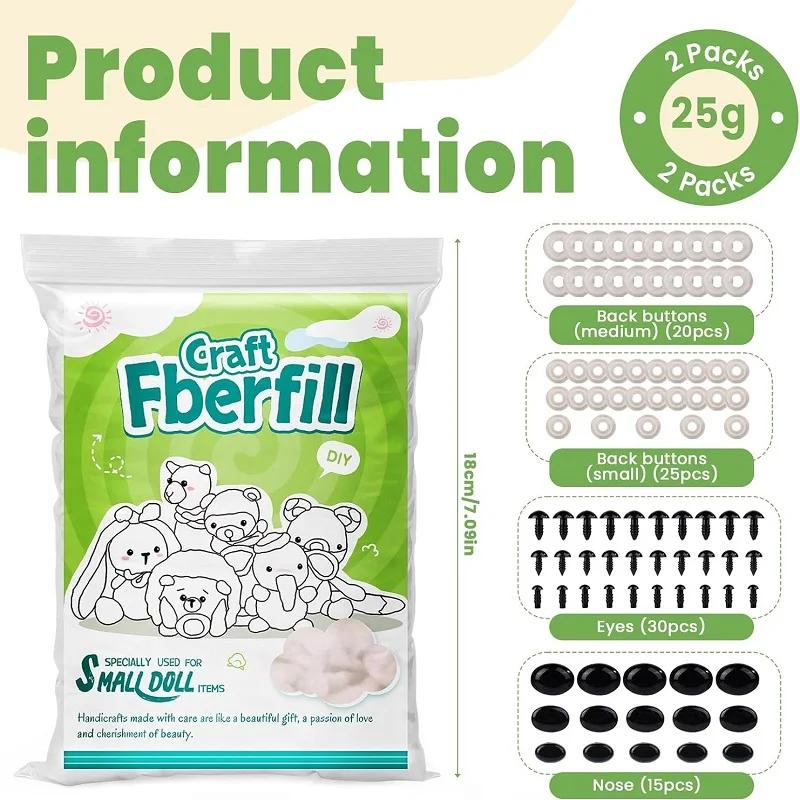Alta Resiliência para Almofada De Artesanato De Animais Pequenos, Enchimento De Travesseiro De Pelúcia, Recheio De Polyfill, Fibra De Poliéster Premium - Image 1