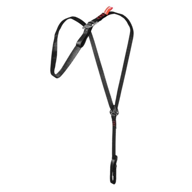 Arnês Ajustável para Escalada com Alça de Ombro - Equipamento de Segurança e Sobrevivência para Aventureiros