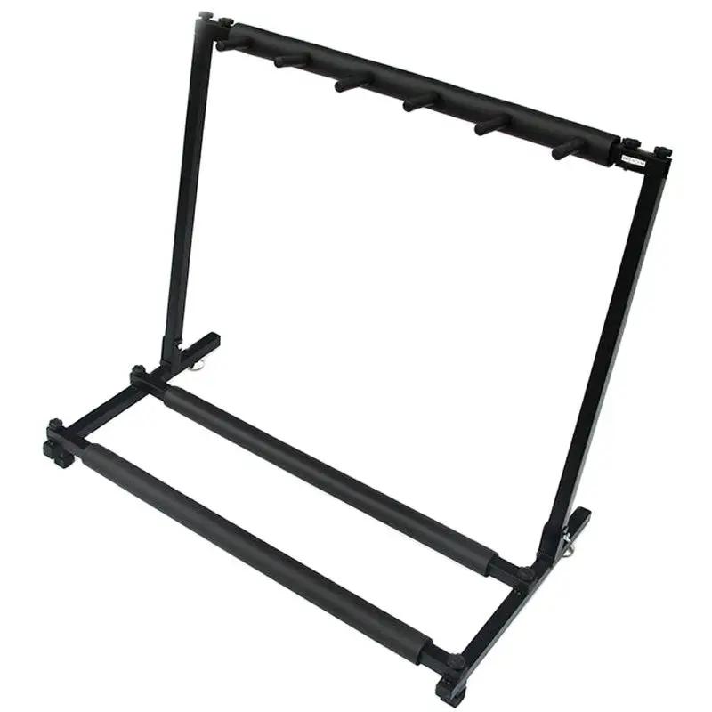 Suporte universal para guitarra, suporte baixo, exibição dobrável múltipla, estável, 5 pcs - Image 1