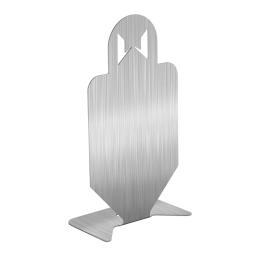 Metal Humanoid Target for Shooting Training, Target for Paintball, Airsoft, Jogos de CS, Competição, Som nítido, 2pcs - Image 2